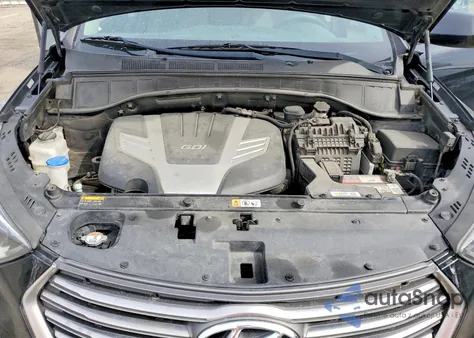 2017 Hyundai Santa Fe Se из США, поврежденный, VIN KM8SM4HF2HU226733